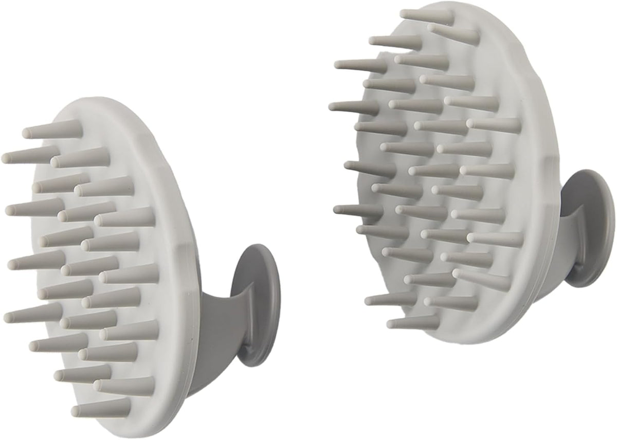 Scalp Hair Massager Shampoo Brush 2-Pack, Scalp Scrubber Set for Hair Growth and Deep Cleansing