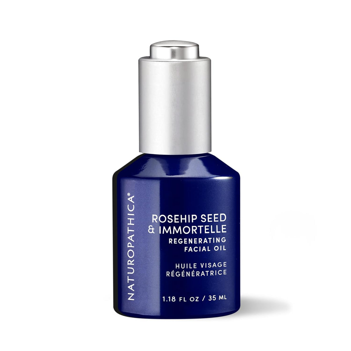 Naturopathica Rosehip Seed & Immortelle Regenerating Facial Oil, Daily Face Oil for Softened Fine