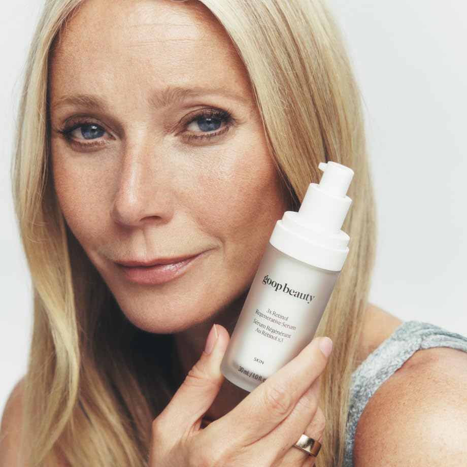 goop Beauty 3x Retinol Regenerative Serum | Face Serum to Reduce the Look of Deep Wrinkles, Pores