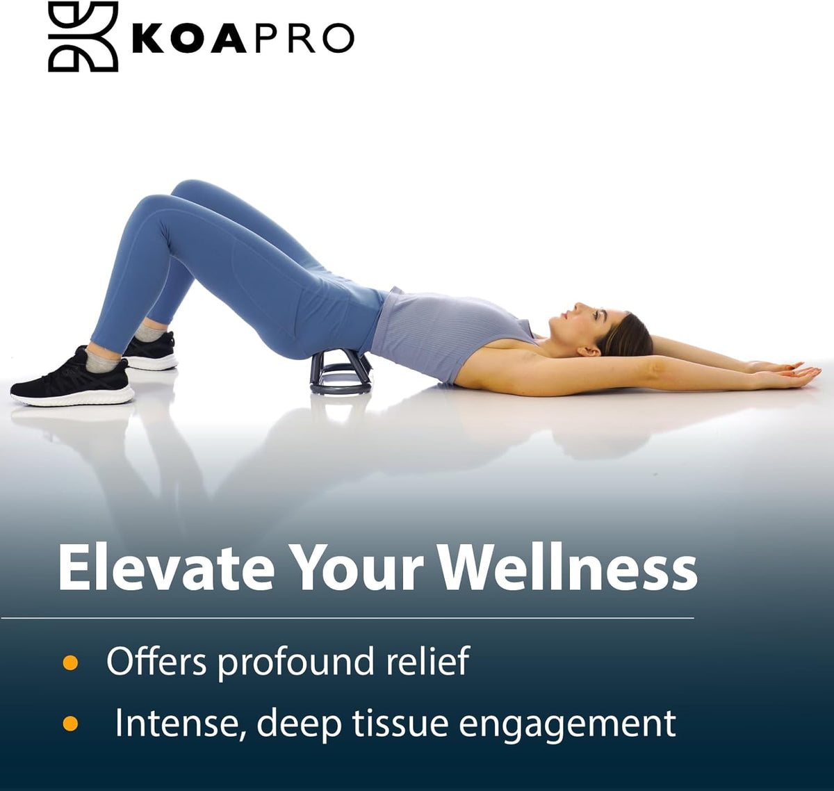 KOAPRO Psoas and Hip Hook Release Tool for Iliacus and Hip Flexor; Alleviate Pain and Tension