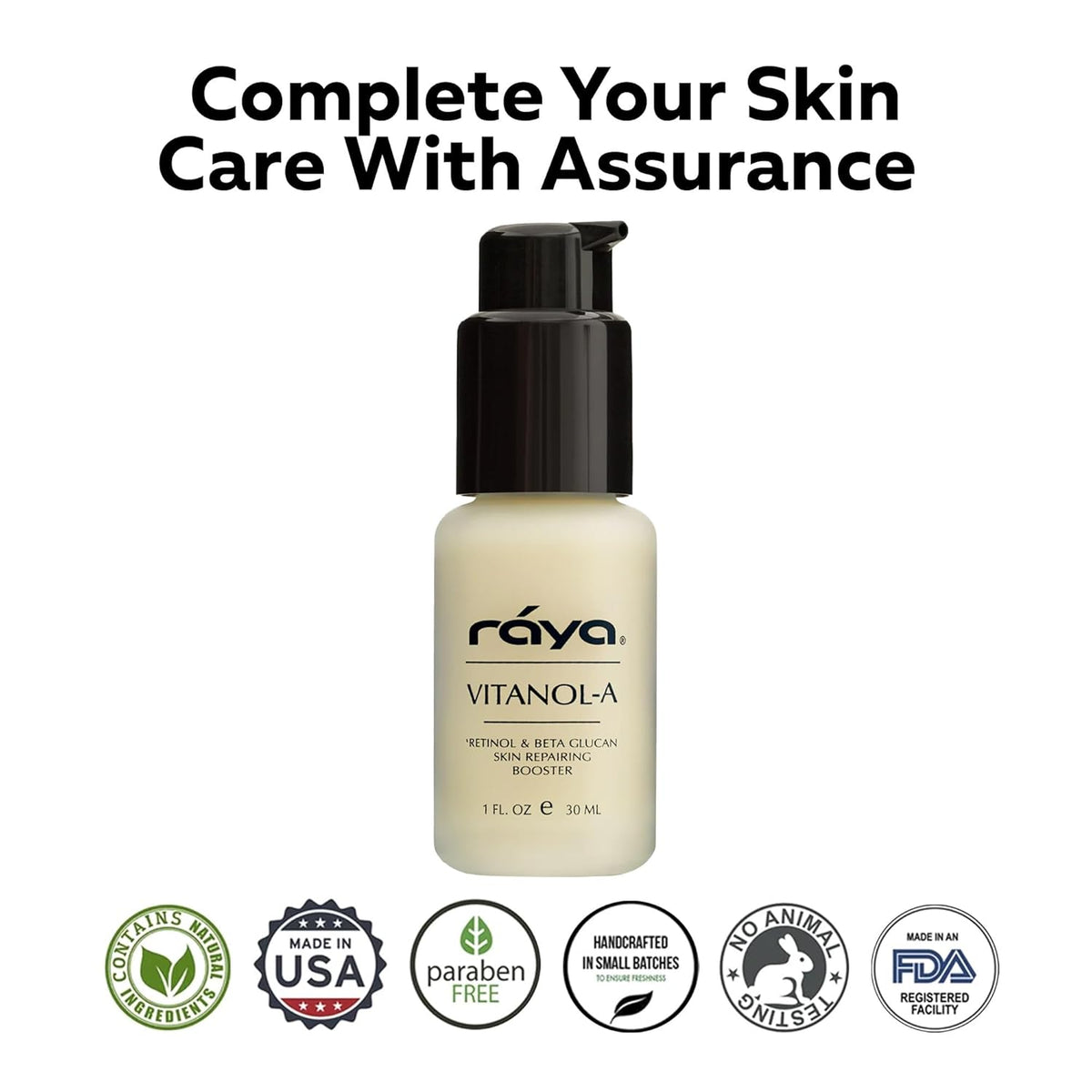 RAYA Vitanol - A (501) Serum for Face | Vitamin-A & Vitamin C Serum | Anti-Aging, Antioxidant Face
