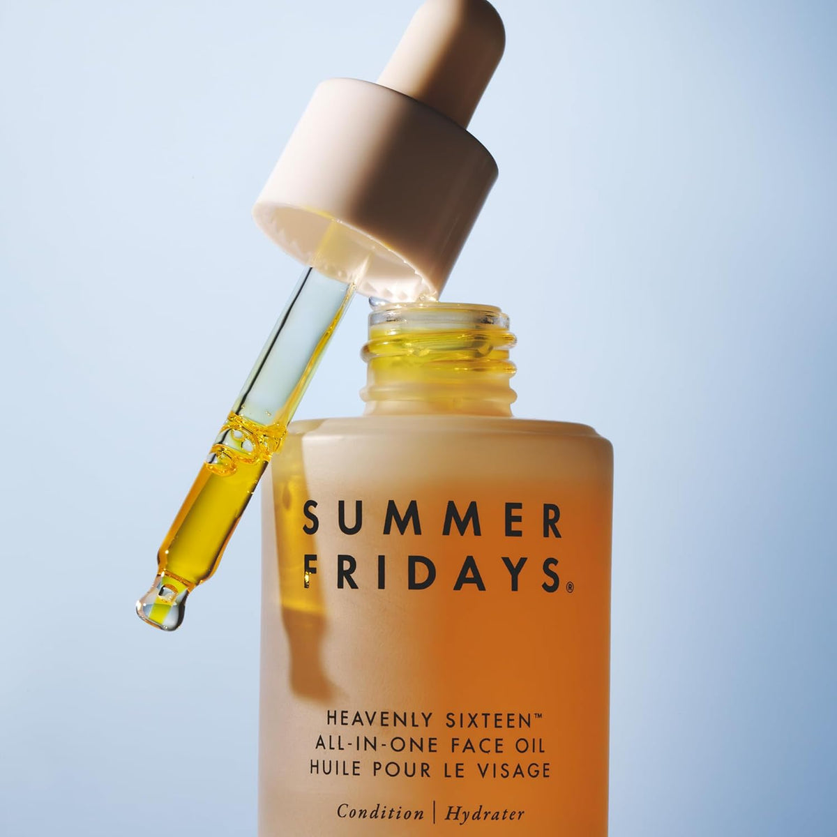 Summer Fridays Heavenly Sixteen Face Oil - All-In-One Hydrating Face Oil for Dry Skin - Made with a