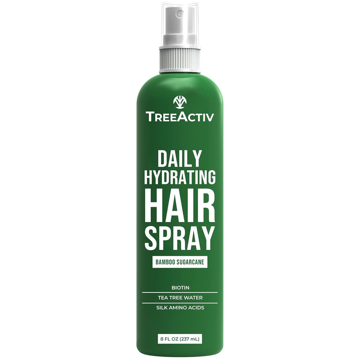 TreeActiv Hair Growth Daily Nourishing Spray with Biotin and Argan Oil - Fuller Hair for Women and