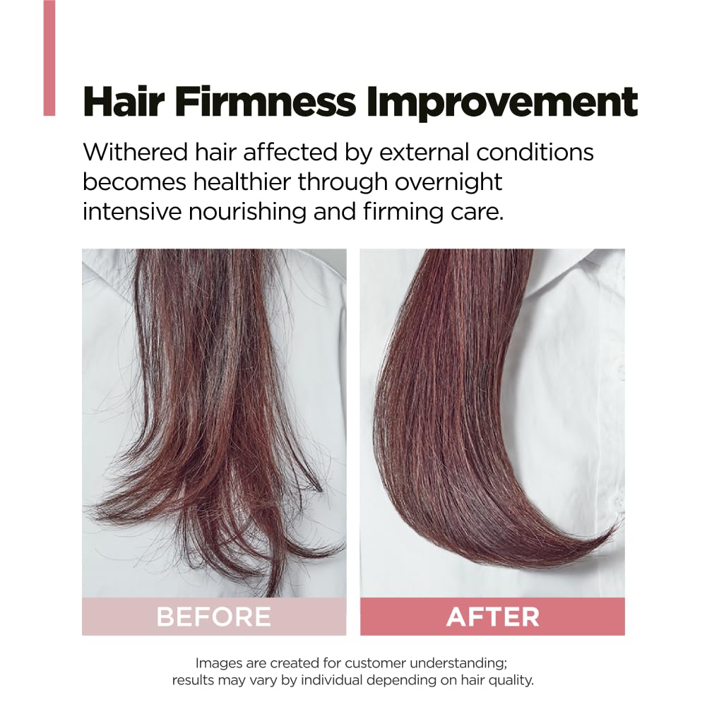 AMOS PROFESSIONAL True Repair Hair Night Cream l Overnight Hair Leave-in Conditioner, Hydrating &