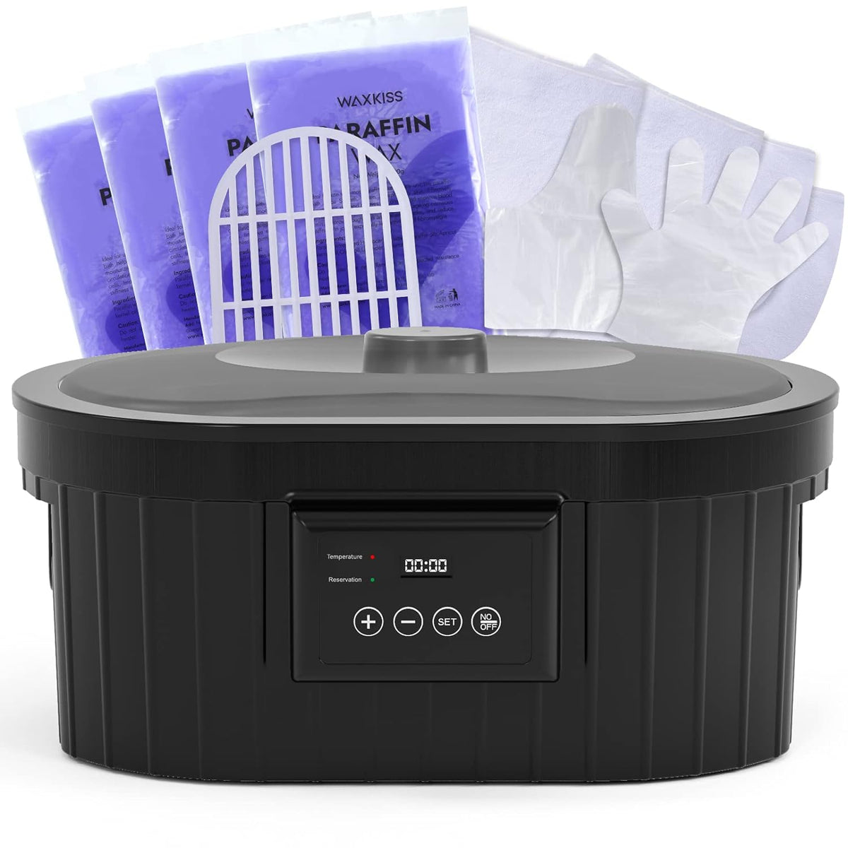 Paraffin Wax Machine for Hand and Feet, Waxkiss 5000ml Paraffin Bath with Lavender Paraffin Wax