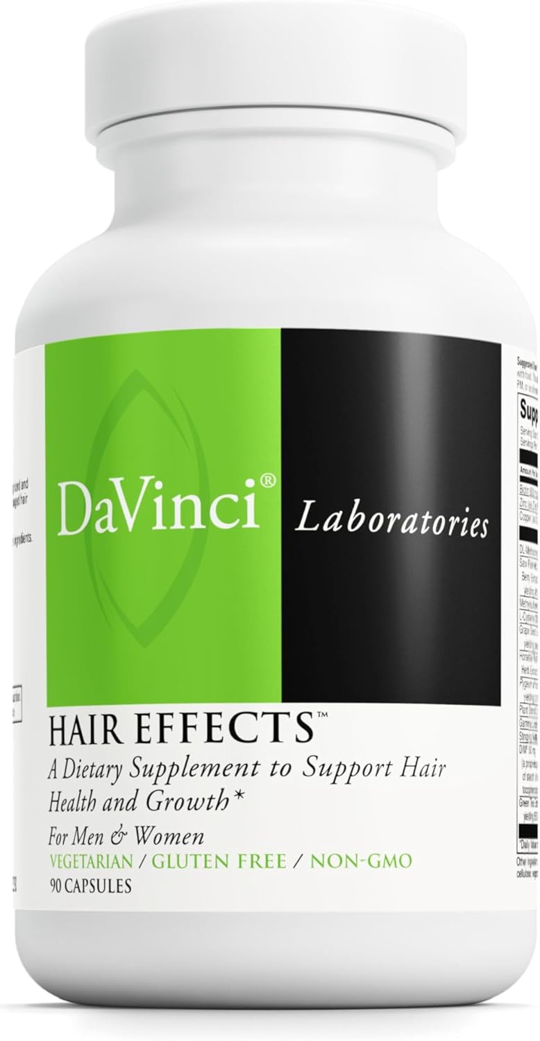 DAVINCI Labs Hair Effects - Dietary Supplement to Support Healthy Hair Growth and Skin* - with