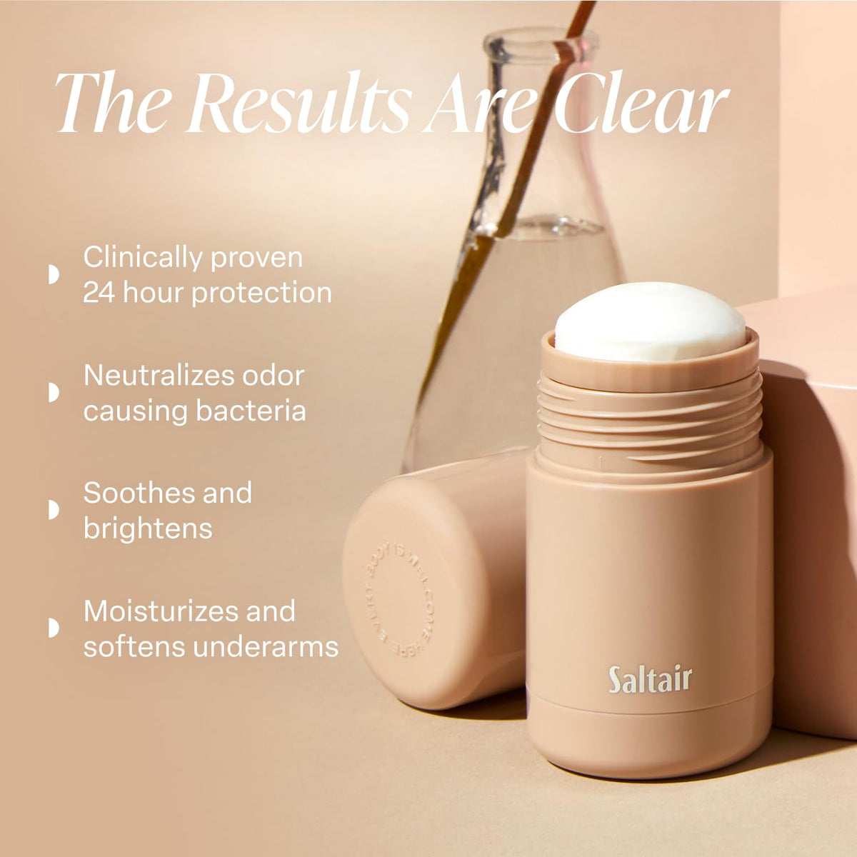 Saltair Skincare Deodorant - Aluminum-Free Deodorant for Women with Long Lasting Odor Protection