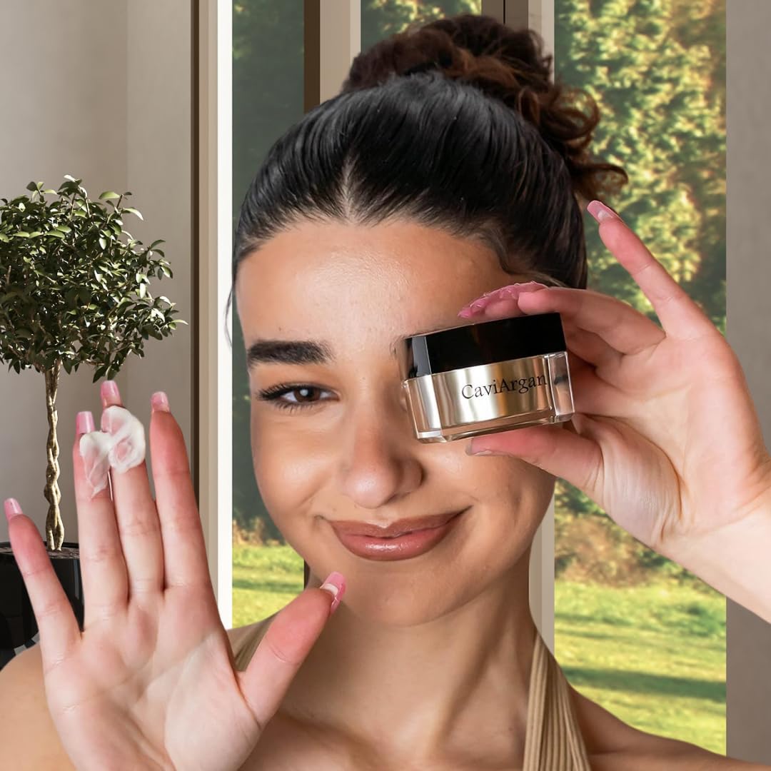 Essence Of Argan Caviargan Anti Wrinkle Cream with Argan Oil, Matrixyl & Botanicals - Hydrating