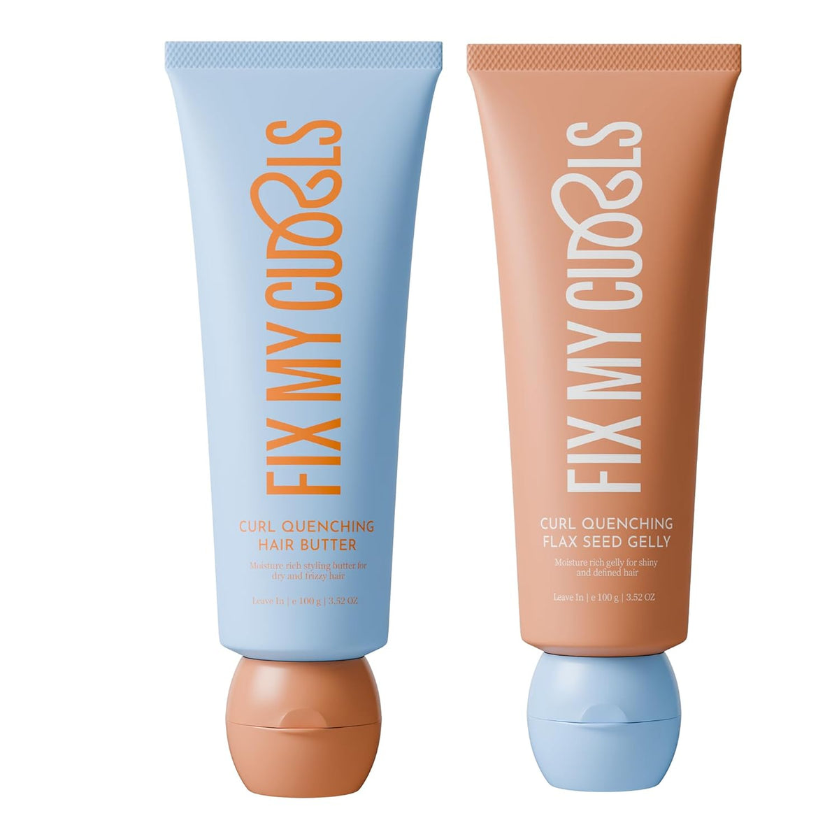 Curl Quenching Moisture Styling Duo | For Curly, Wavy, Dry, Frizzy Hair| Curl Activator with Chia &