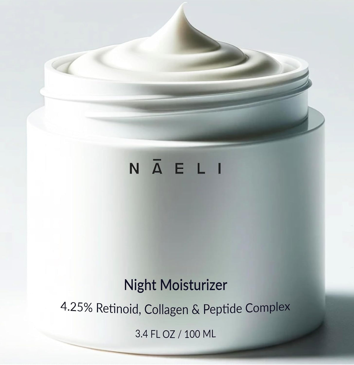 Retinoid Cream - 4.25% Retinol Night Moisturizer for Face & Neck with Collagen, Peptides &