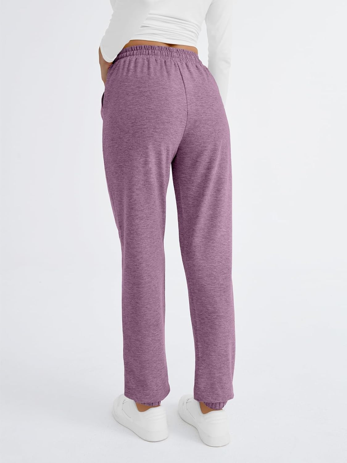 AUTOMET Sweatpants Women with Pockets Lounge Pajama Travel Pants Work Joggers Fall Clothes Winter