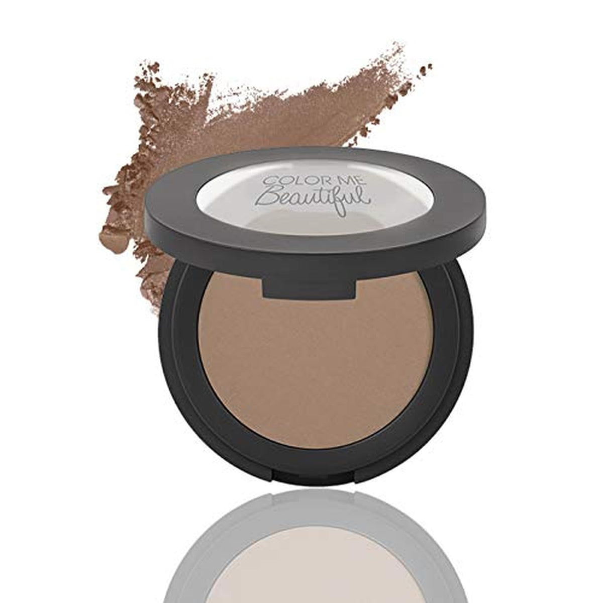 Color Me Beautiful Color Pro Single Eyeshadow, Full Pigment and Long-Lasting Pressed Powder