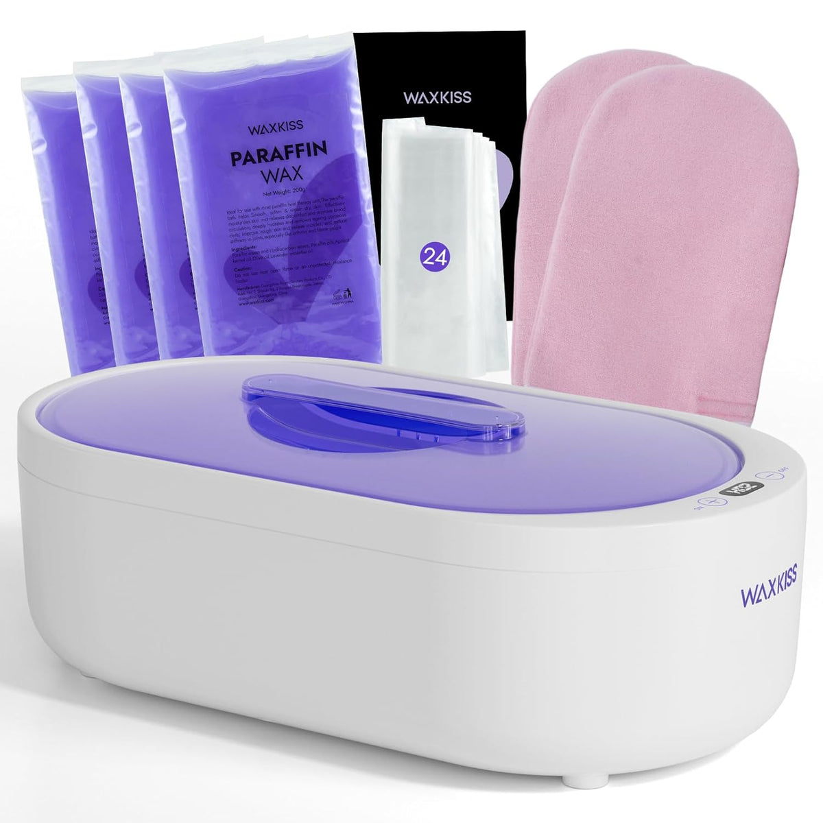 Small Paraffin Wax Machine for Hands - Professional Hand Wax Paraffin Machine 2L With 4Pack
