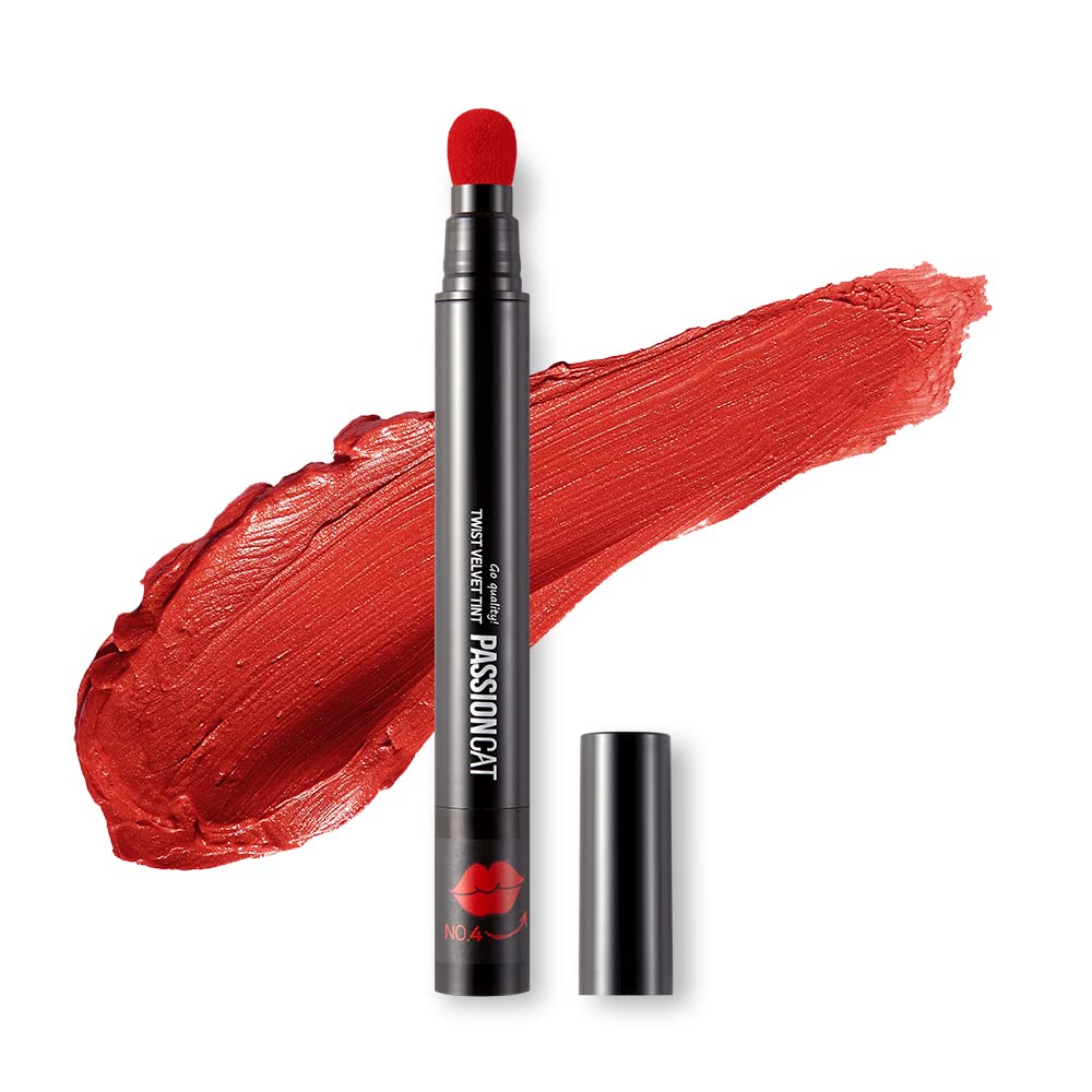 PASSIONCAT Long Lasting Lip Stain for Lips and Cheek Tint | High Pigment Color | lightweight Matte