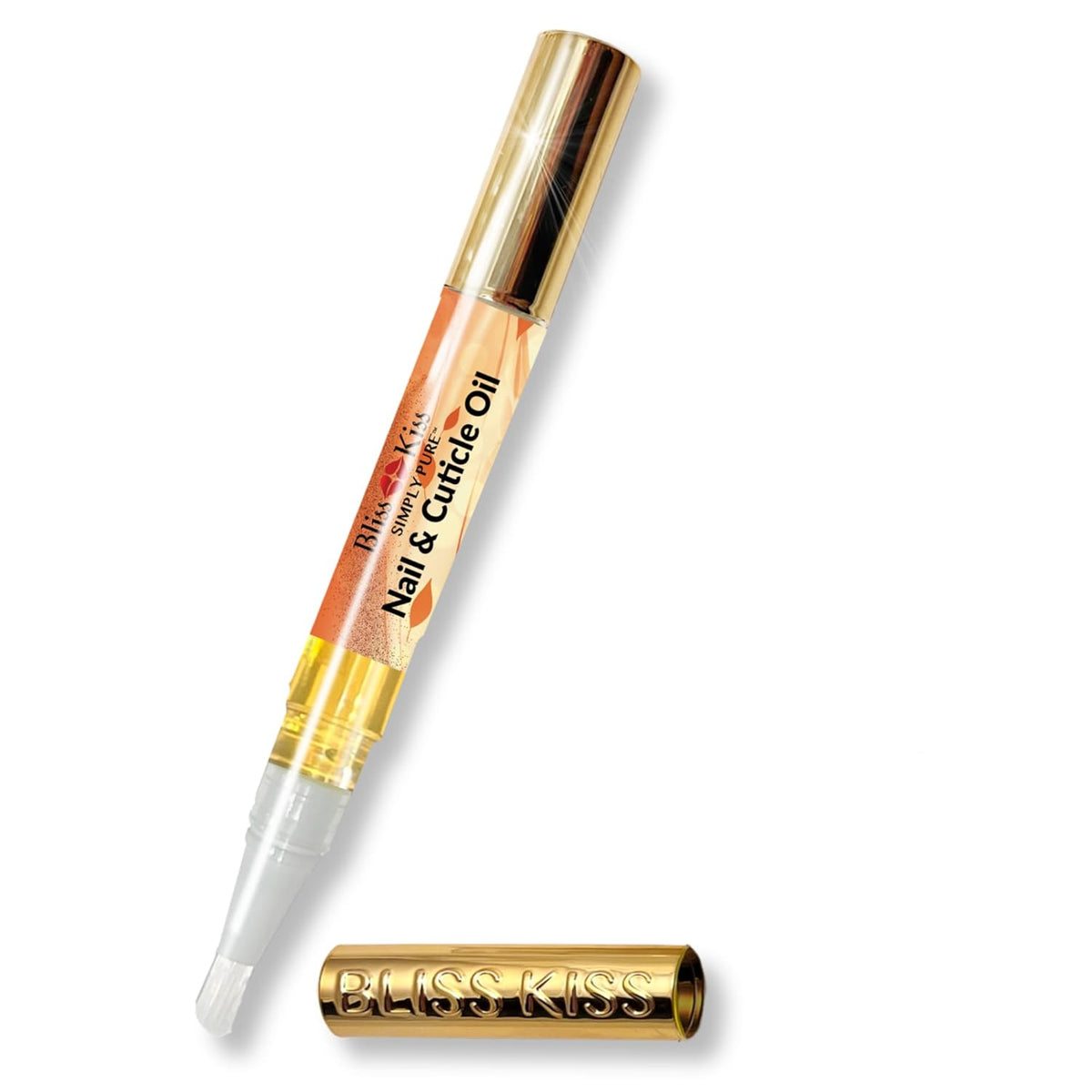 Bliss Kiss | 1 Pumpkin Spice Latte Fragrance | Nail Oil Cuticle Pen w/Vitamin E & Jojoba⏤Nail