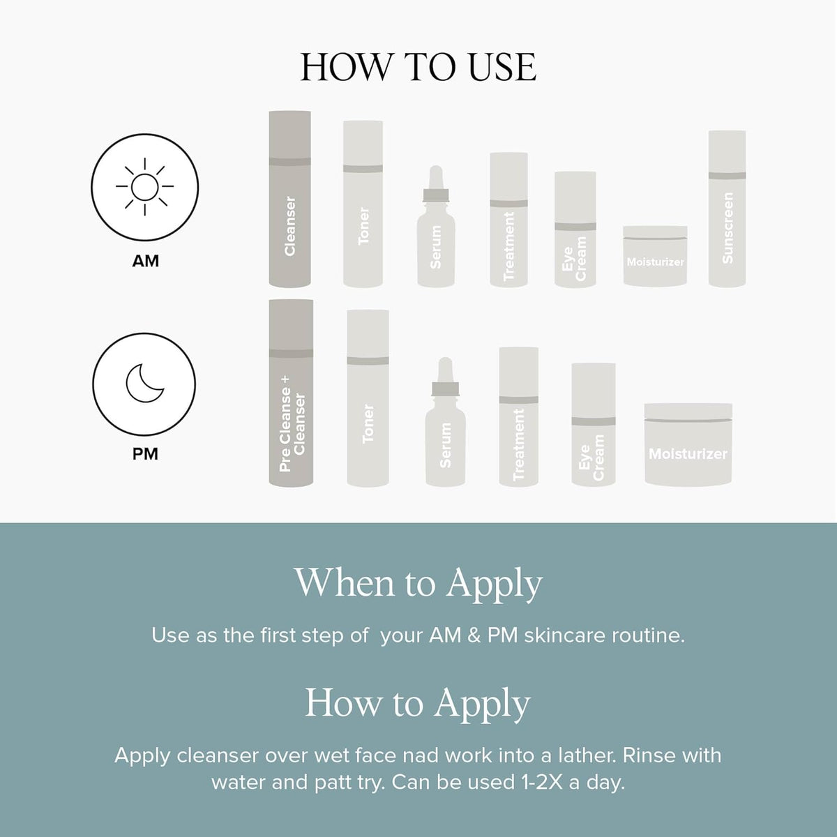 DRMTLGY Essential Facial Cleanser - Gentle Face Cleanser and Face Wash for Women and Men with
