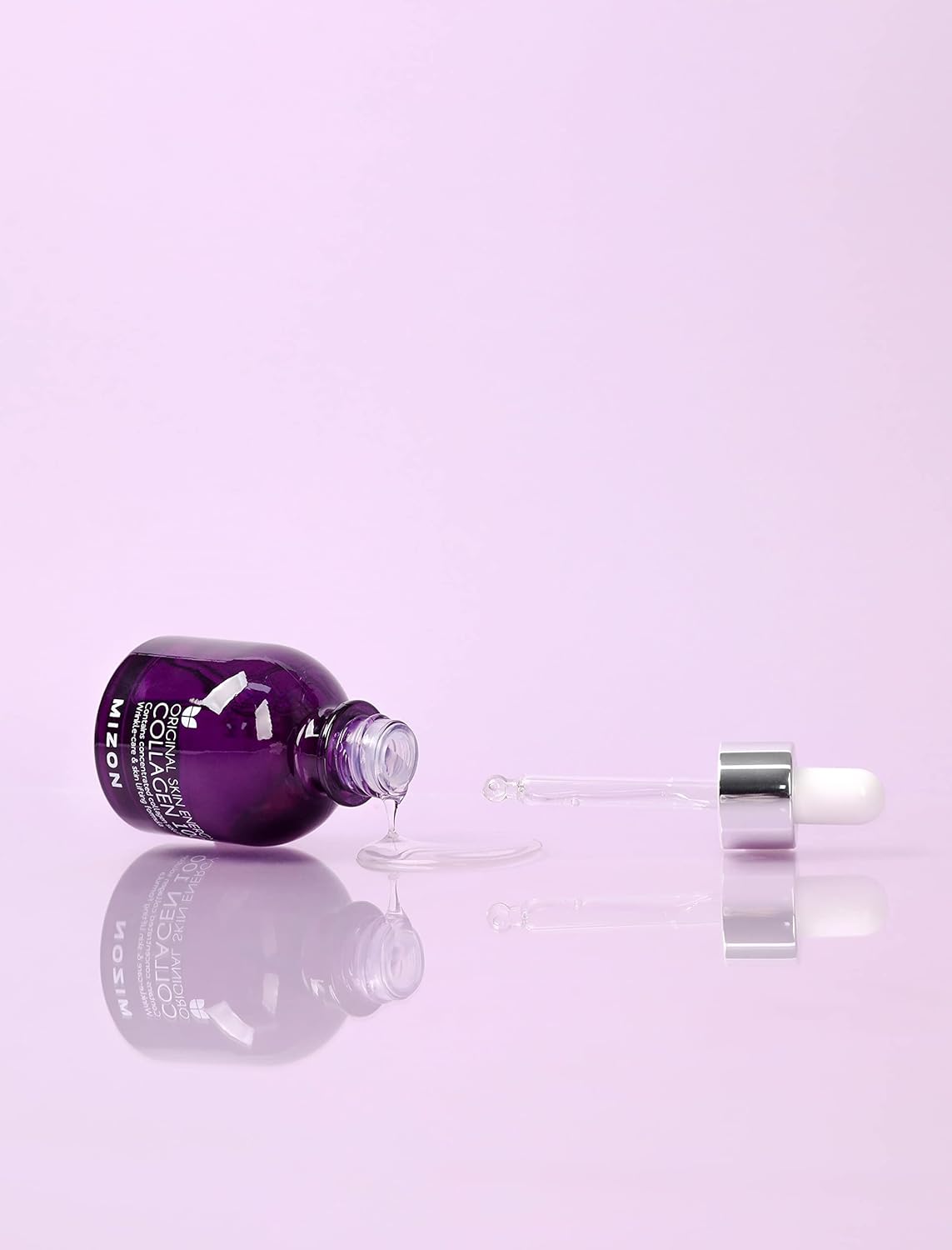 MIZON Collagen 100 Korean Ampoule with Concentrated Marine Collagen Elasticity Booster Serum