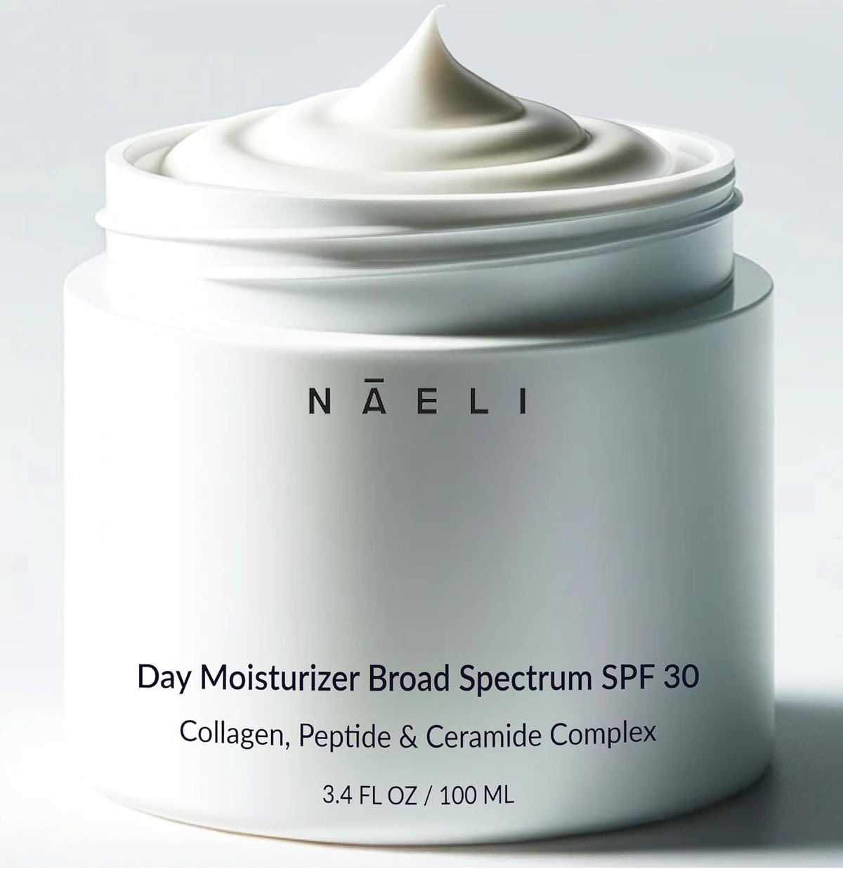 NAELI Face Moisturizer with SPF 30, Anti Aging Collagen & Peptide Cream, Reduces Wrinkles