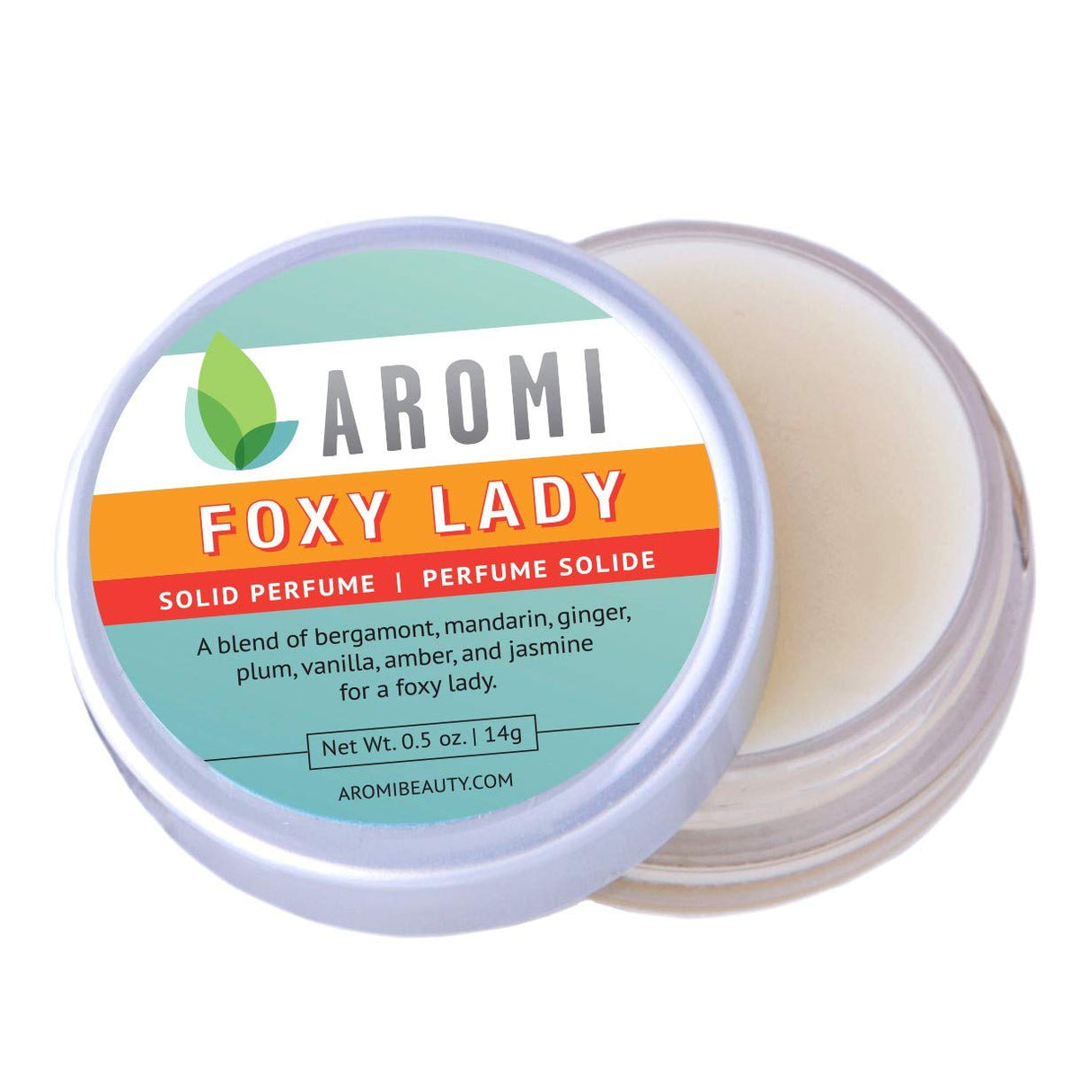 Aromi Solid Perfume | Floral Fragrance – Vegan & Cruelty-free Scent, Travel-Sized, Women’s Stocking