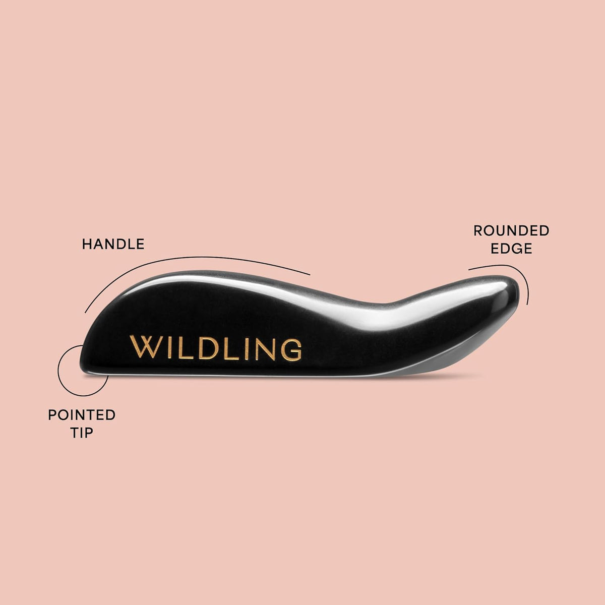 WILDLING Empress Wand | Facial Massage Wand I Designed to Sculpt Jawline + Relieve Tension in The