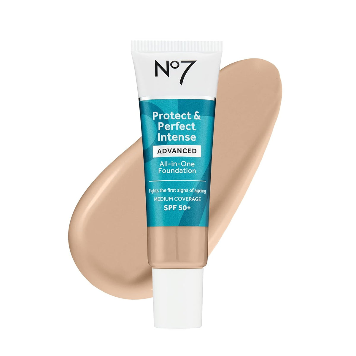 No7 Protect & Perfect Advanced All in One Foundation - Calico - Age Defying Foundation Makeup with