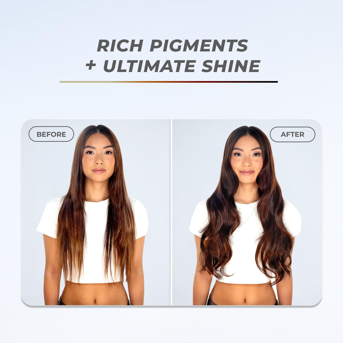 XMONDO Color Super Gloss Golden Brown Semi-Permanent Hair Dye, Vegan Formula Color Depositing Hair