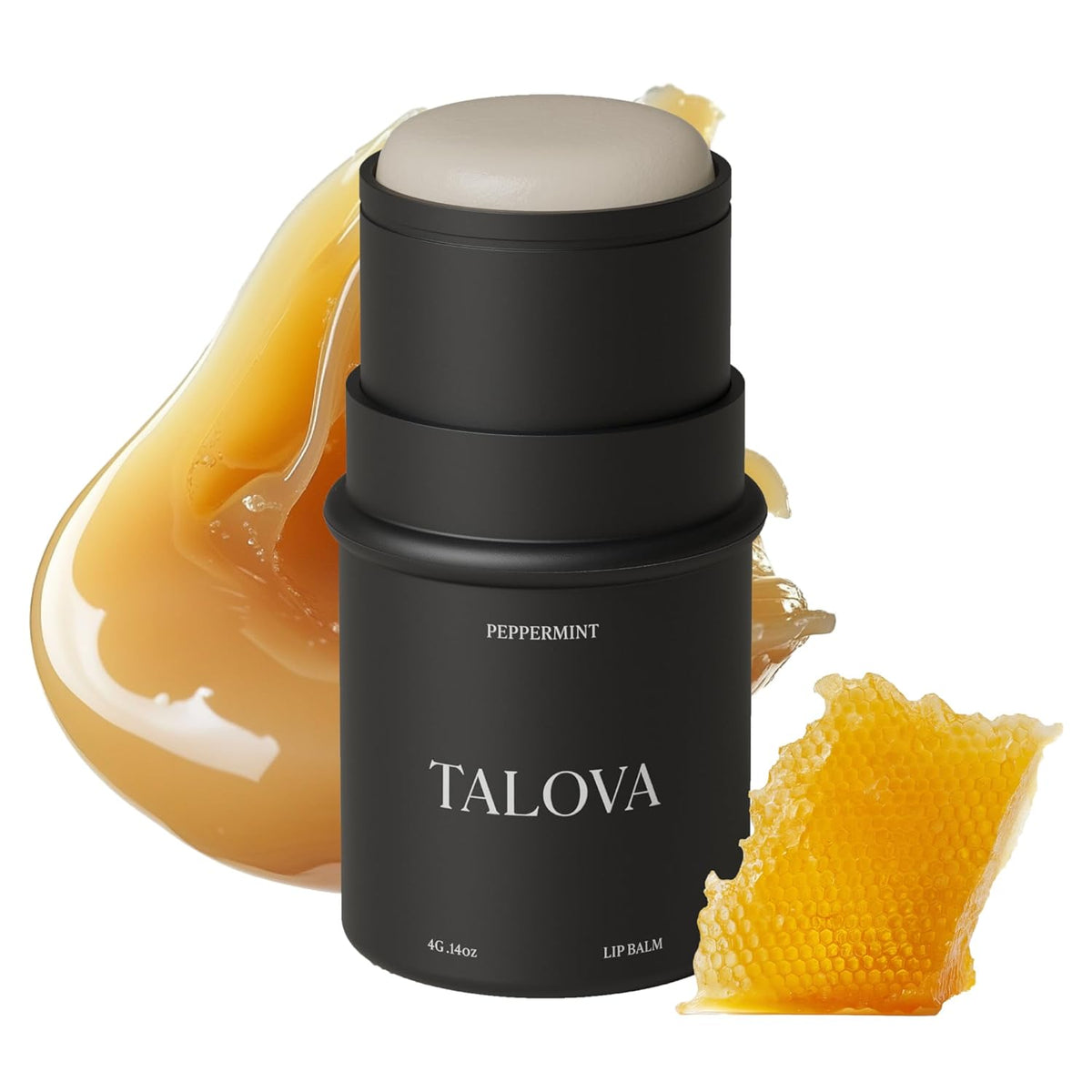 Peppermint Grass-Fed Tallow Lip Balm, Lip Sleeping Mask, Overnight Moisturizer, Natural & Clean