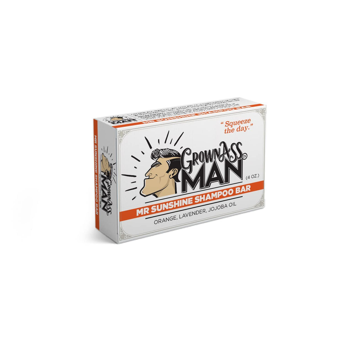 Solid Shampoo Bar Rich Lather 3 in 1: Hair, Beard & Body Wash - Plastic Free & Eco-Friendly