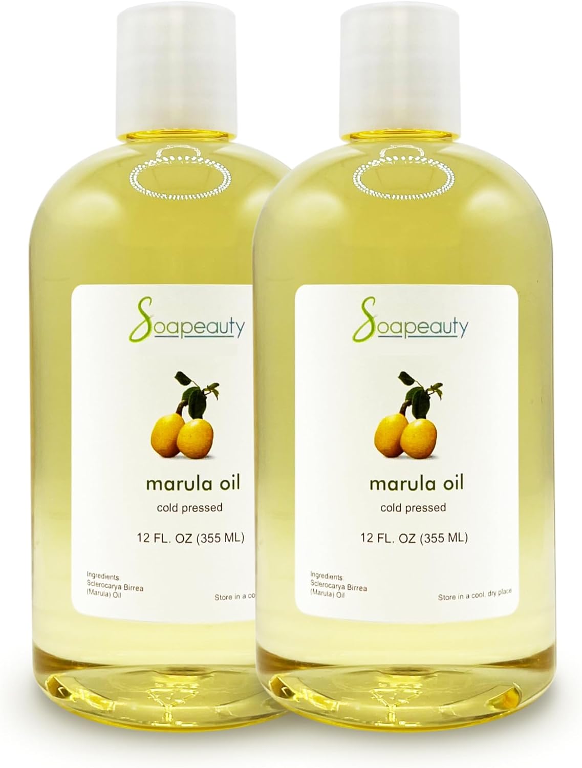 Soapeauty Marula Oil 100% Pure & Natural, Cold Pressed, Rich in Vitamin E & Omega Fatty Acids |