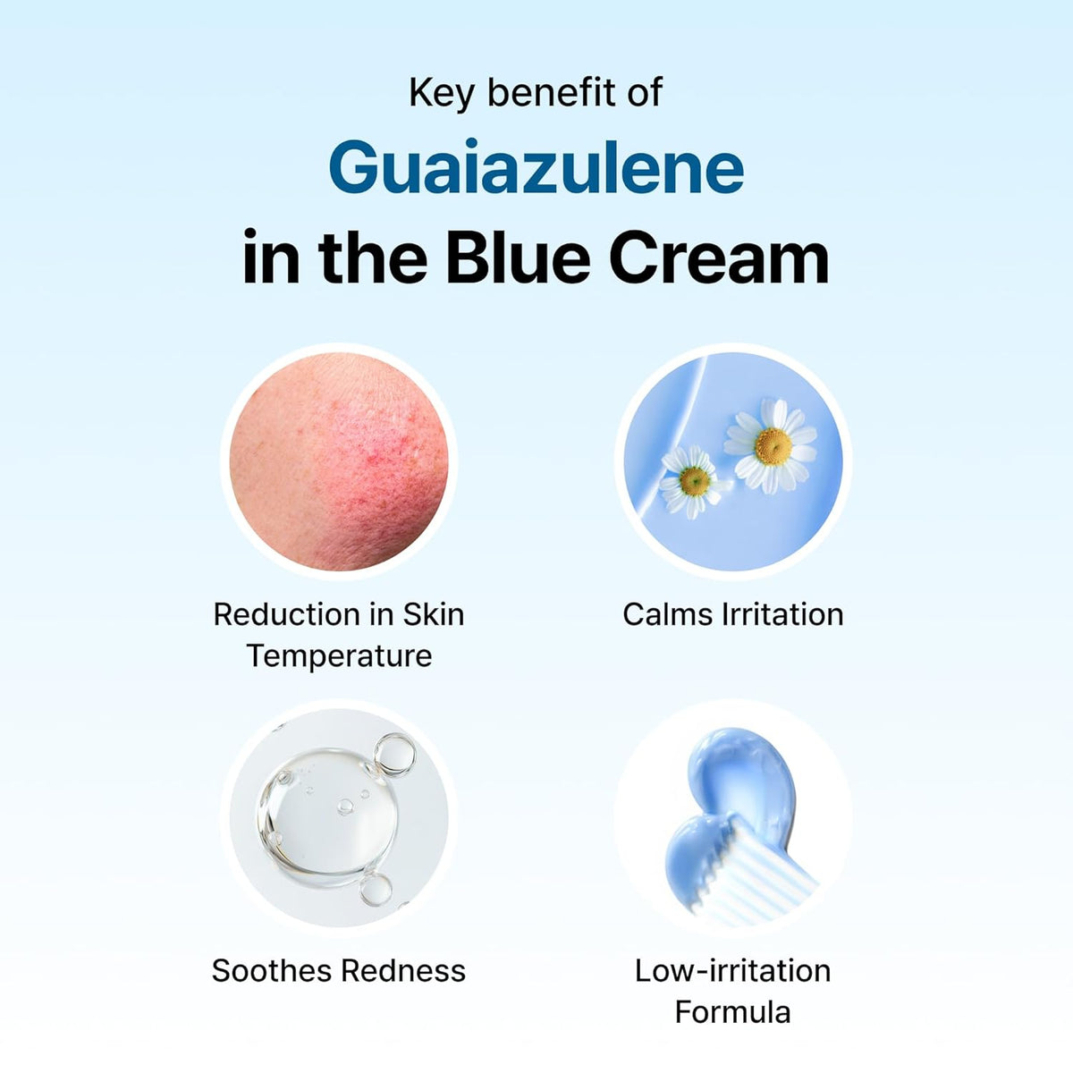 DearKlairs Midnight Blue Calming Cream – Soothing Face Moisturizer for Oily & Sensitive Skin