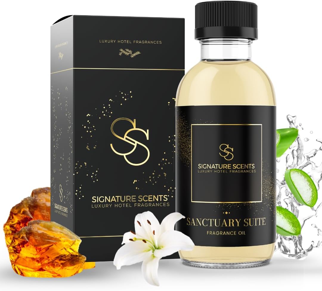 Luxury Hotel Fragrances - Hotel Fragrance Oil - Diffuser Oil Blends for Aromatherapy (Sanctuary