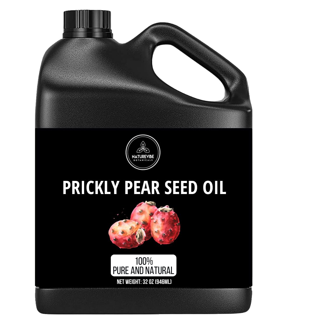 Naturevibe Botanicals Prickly Pear Oil 32 Ounces | 100% Pure and Natural | Great for Skin Care and