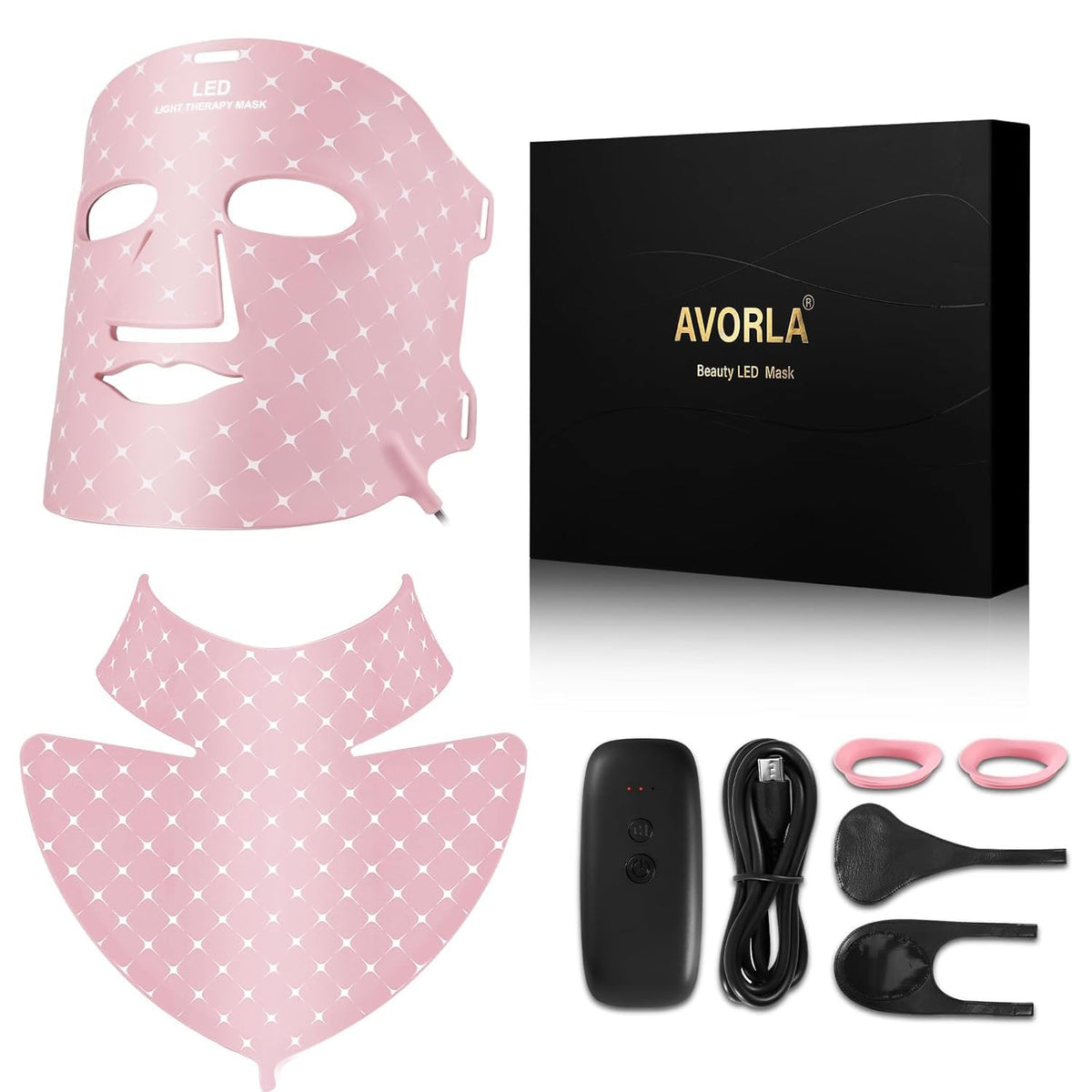Beauty LED Light Mask -infrared light therapy red light therapy led facial light Photons Facial