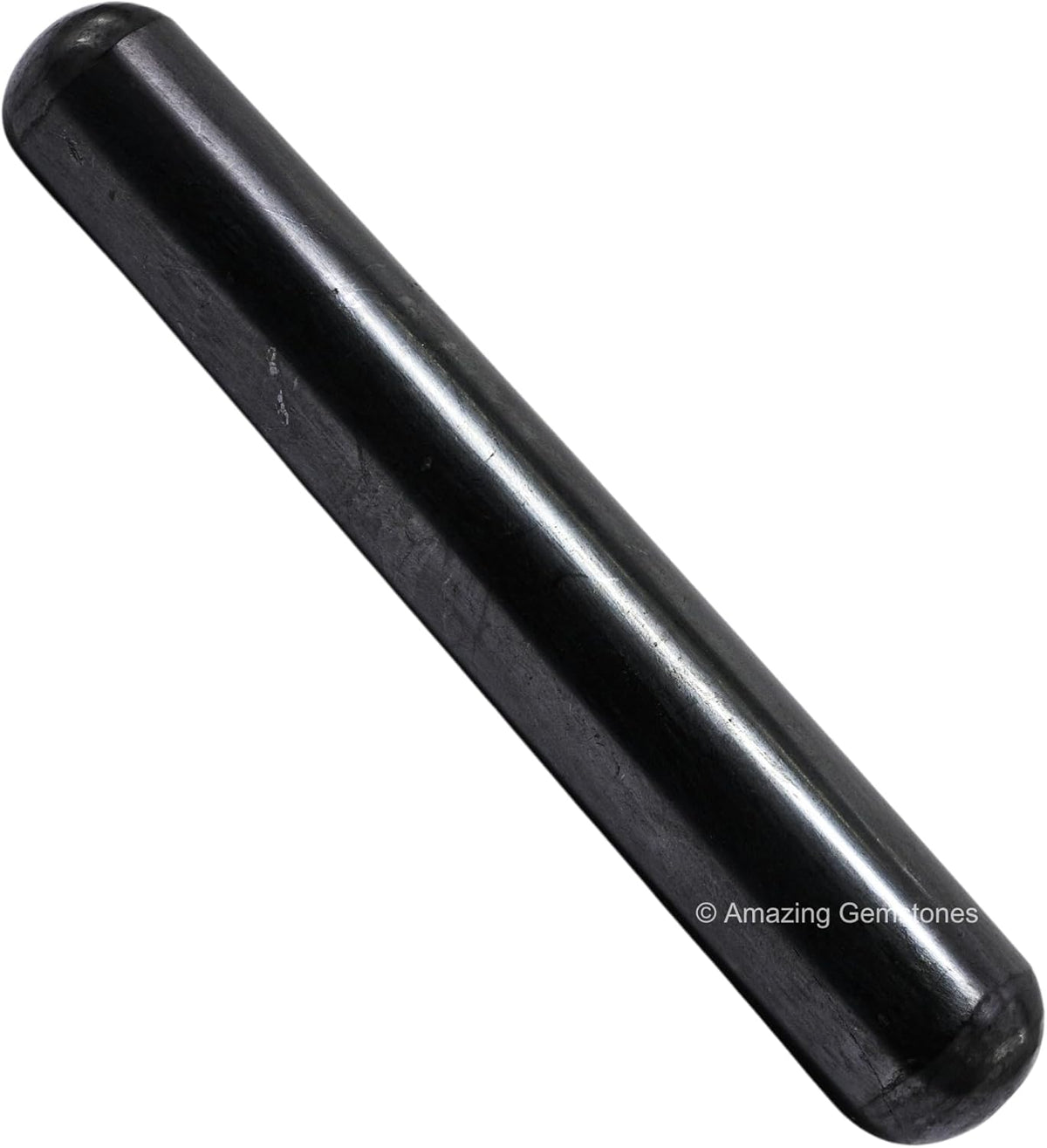Amazing Gemstone Shungite Crystal Wand Massage Stick - Pelvic Wand Gua Sha for Adults - Crystals