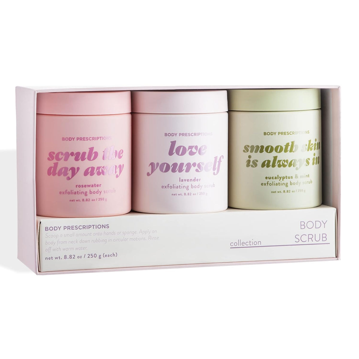 Body Prescriptions Exfoliating Body Scrub – Body Cleanser for Nourished, Ultra-Smooth Skin