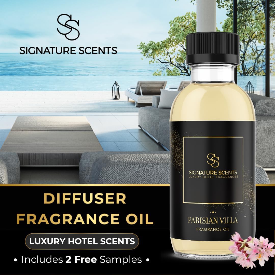 Luxury Hotel Fragrances - Hotel Fragrance Oil - Diffuser Oil Blends for Aromatherapy (Parisian