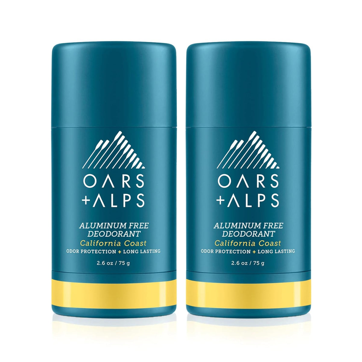 Oars + Alps Aluminum Free Deodorant for Men and Women, Dermatologist Tested and Made with Clean
