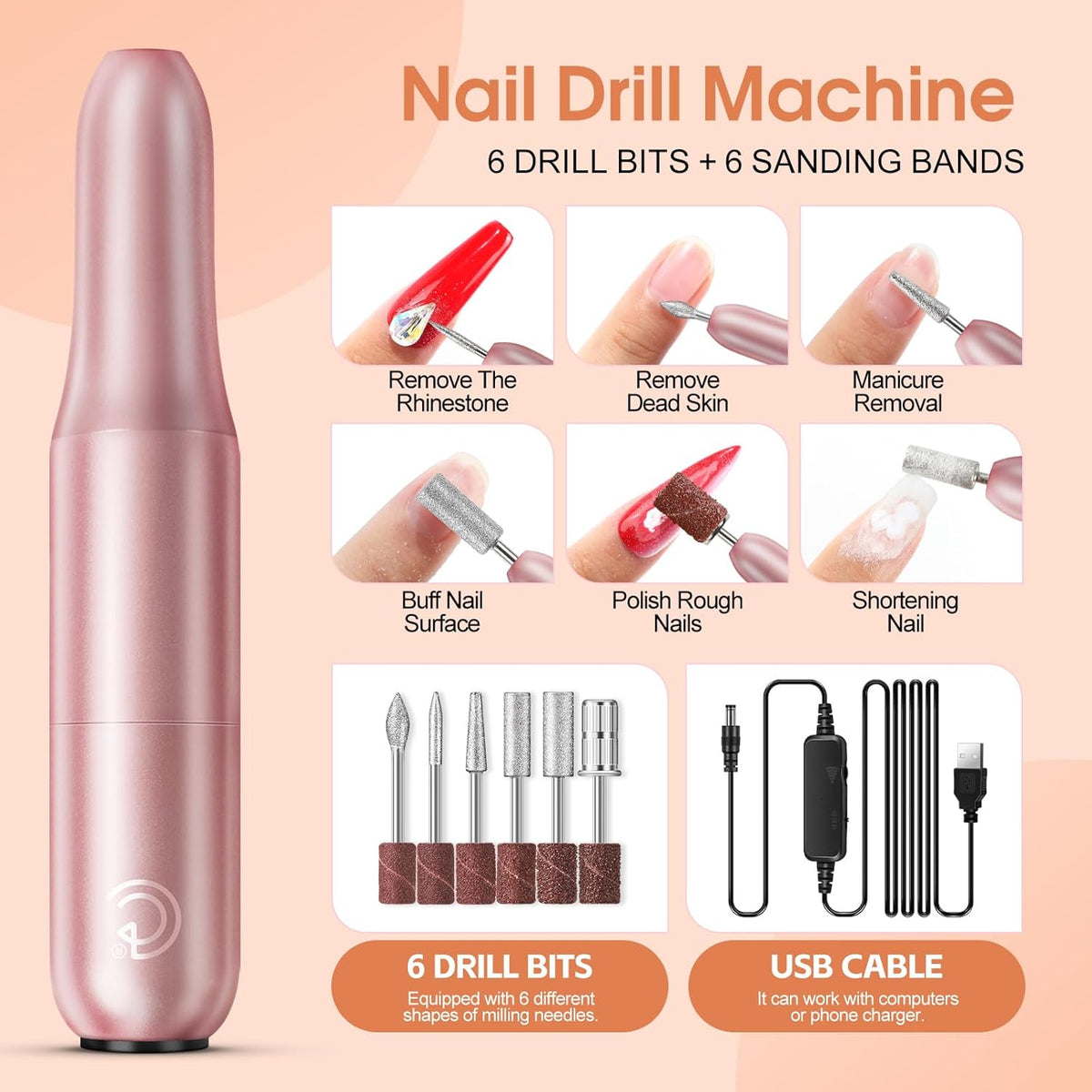 COSCELIA 66pcs Gel Nail Polish Kit with U V light and Drill Starter Kit 35 Colors Fall Gel Polish