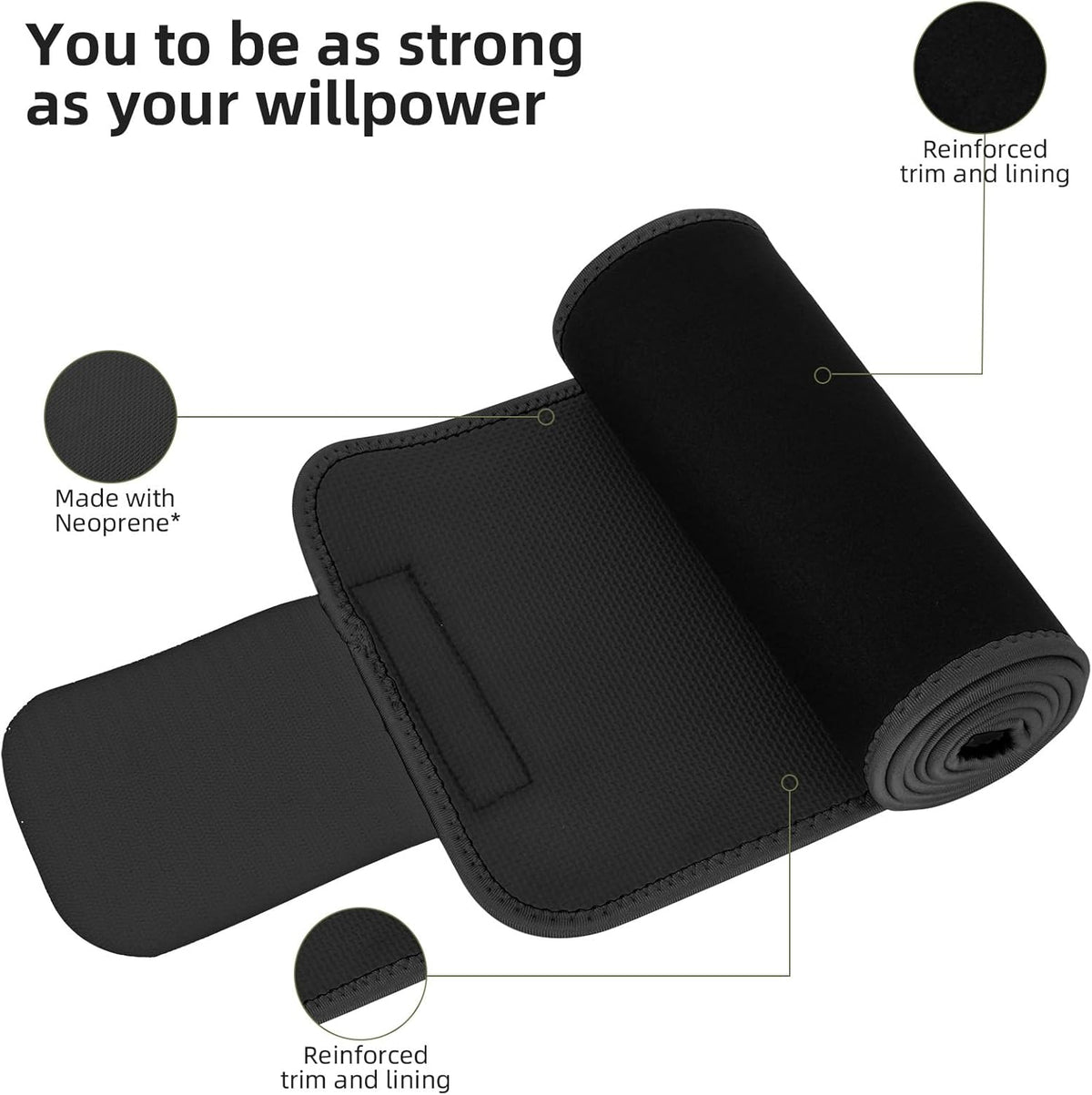 ZPP Waist Trainer for Women and Men, Neoprene Sweat Band Waist Trimmer Belt Slimming Stomach Wrap