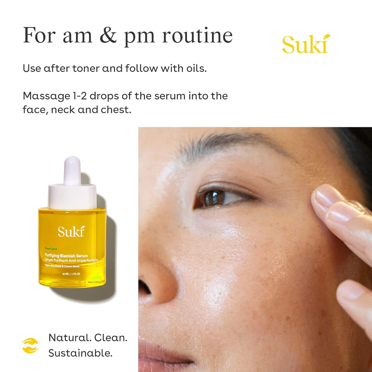 Salicylic Acid Serum - Purifying Blemish Serum for Face & Acne Prone Skin Care with Willow Bark