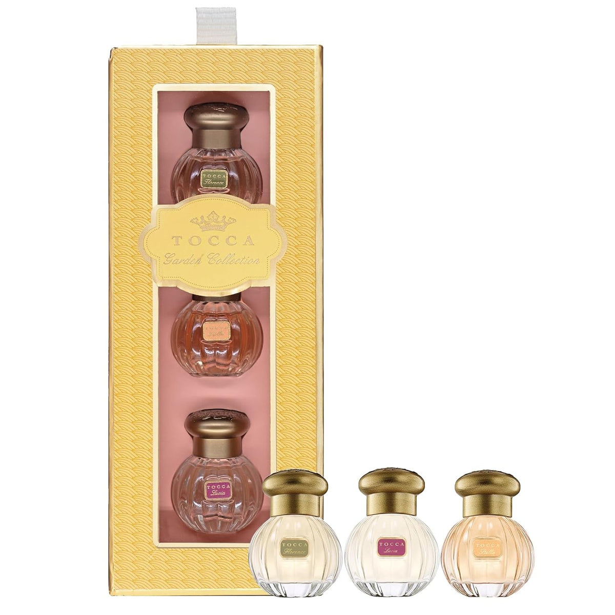 Tocca Mini Perfume Set of 3 ($45 Value) - 5ml (0.16 Fl Oz) Each, Spring Garden Collection