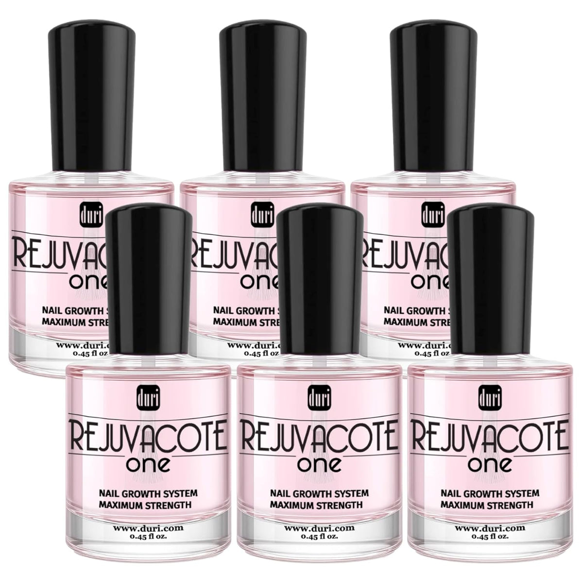 duri Rejuvacote 1 Original Maximum Strength Nail Growth System Base, Top Coat - Nails Hardening