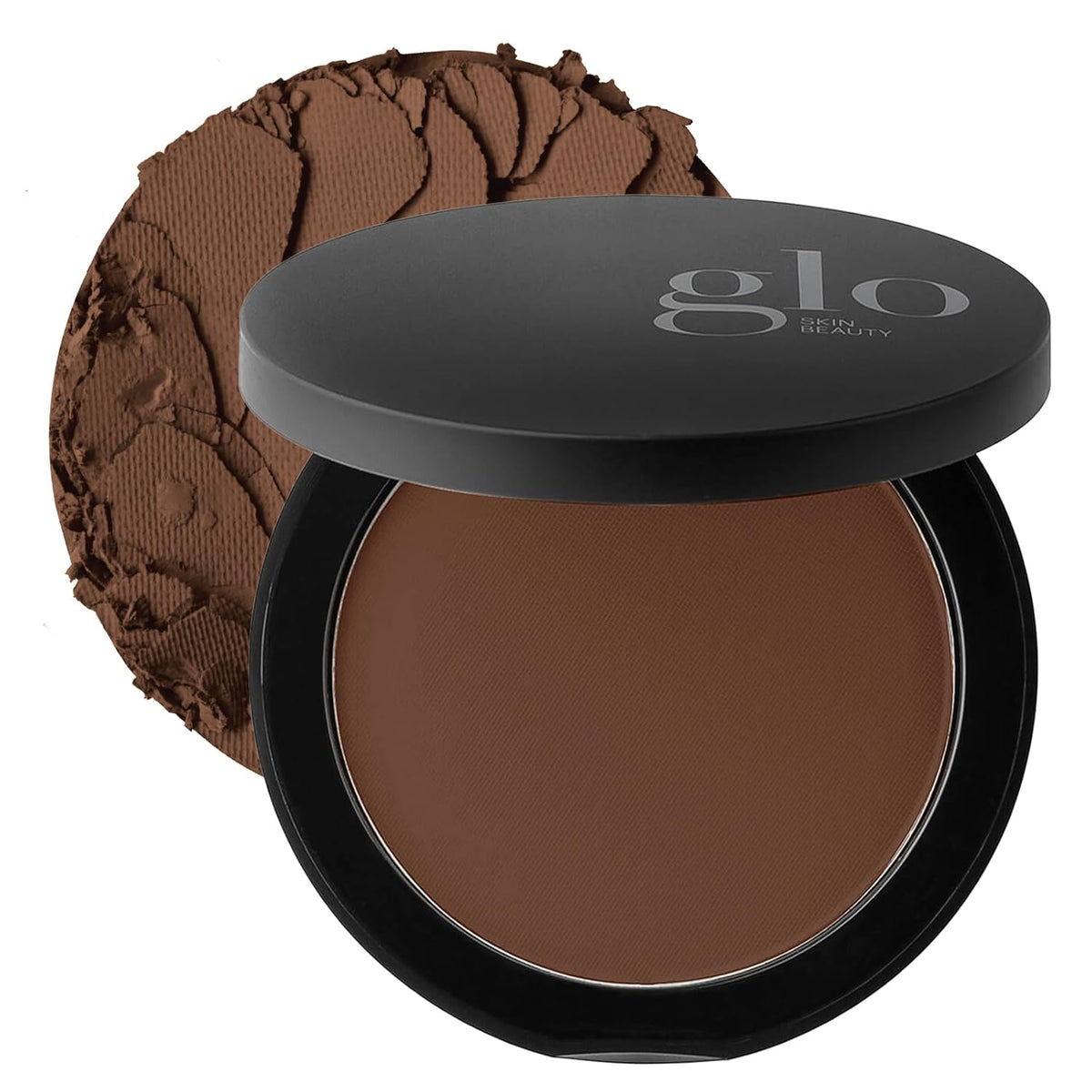 Glo Skin Beauty Pressed Base Powder Foundation Makeup (Cocoa) - Flawless Coverage for a Radiant