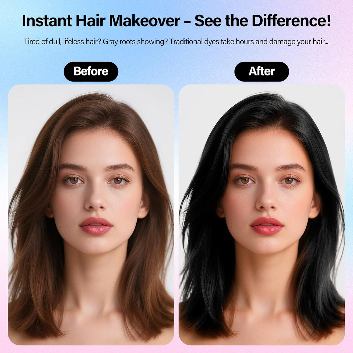 Temporary Hair Color Spray For Women Kids Men, Washable Temporary Hair Dye Spray One Day Hair Color