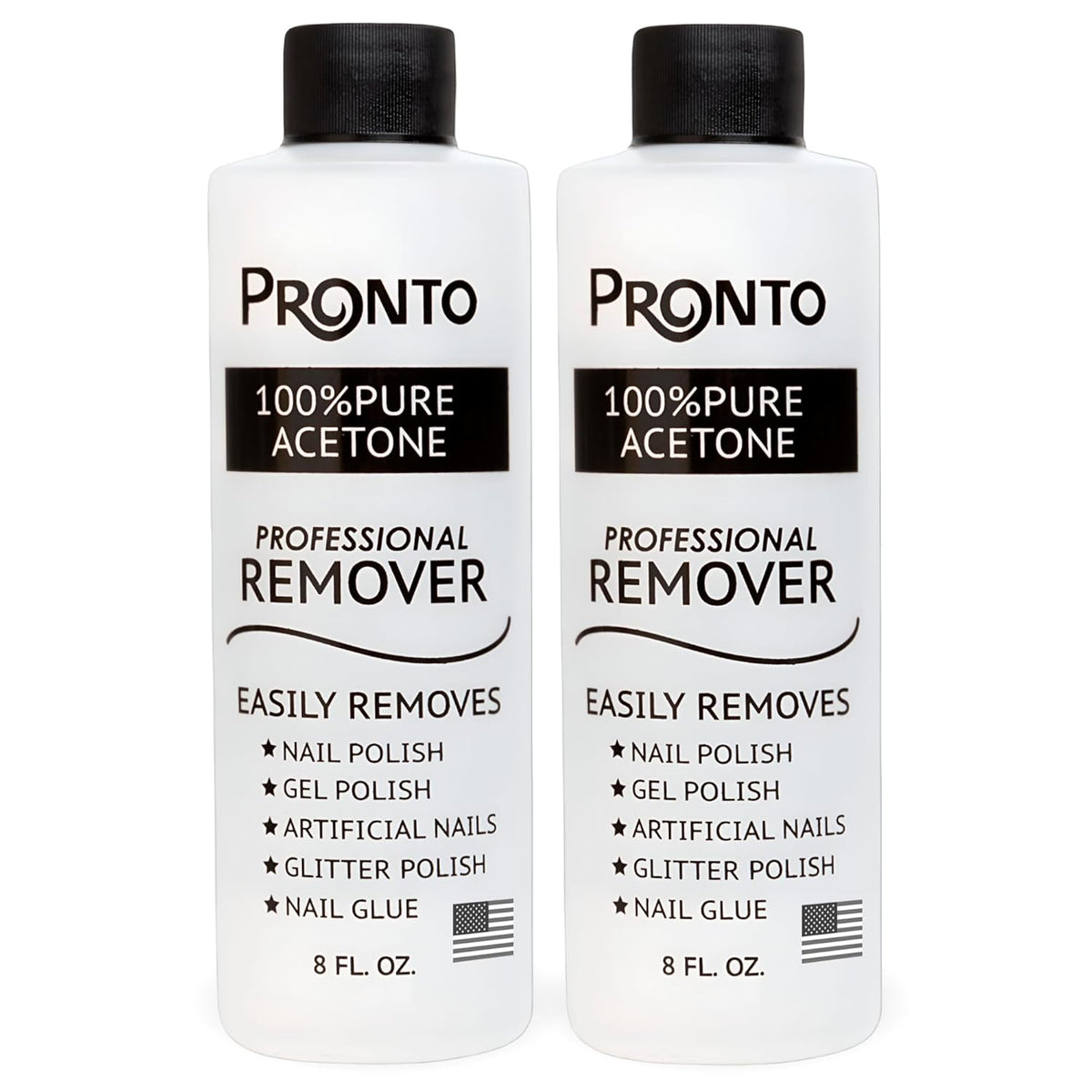 Pronto 100% Acetone Gel Nail Polish Remover - Polish Remover for Nails | Acetone Nail Polish
