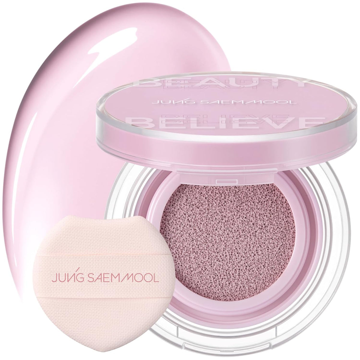JUNGSAEMMOOL Artist Cushion Blush (Lavender Pink) | Easy to Blend, Lightweight, Hydrating Korean
