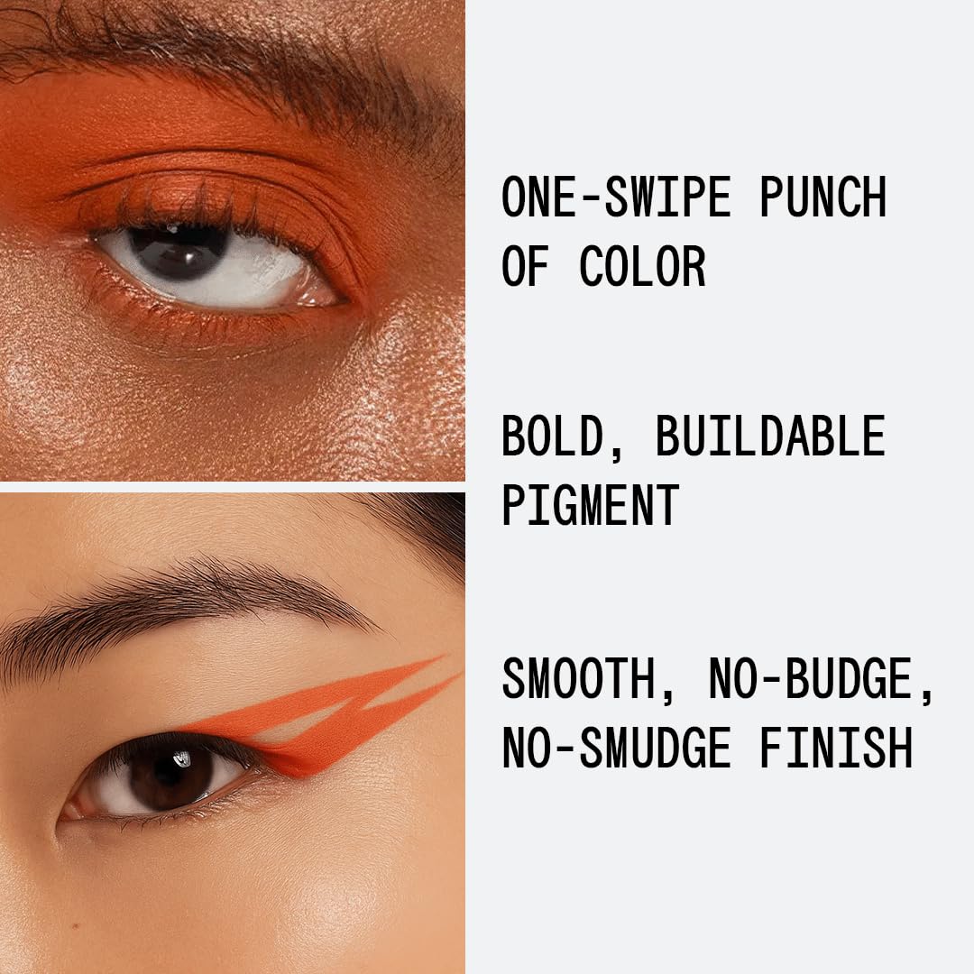 aboutface Matte Fluid Eye Paint Spectre – High-Pigment Liquid Eyeshadow, Long-Lasting, No-Budge