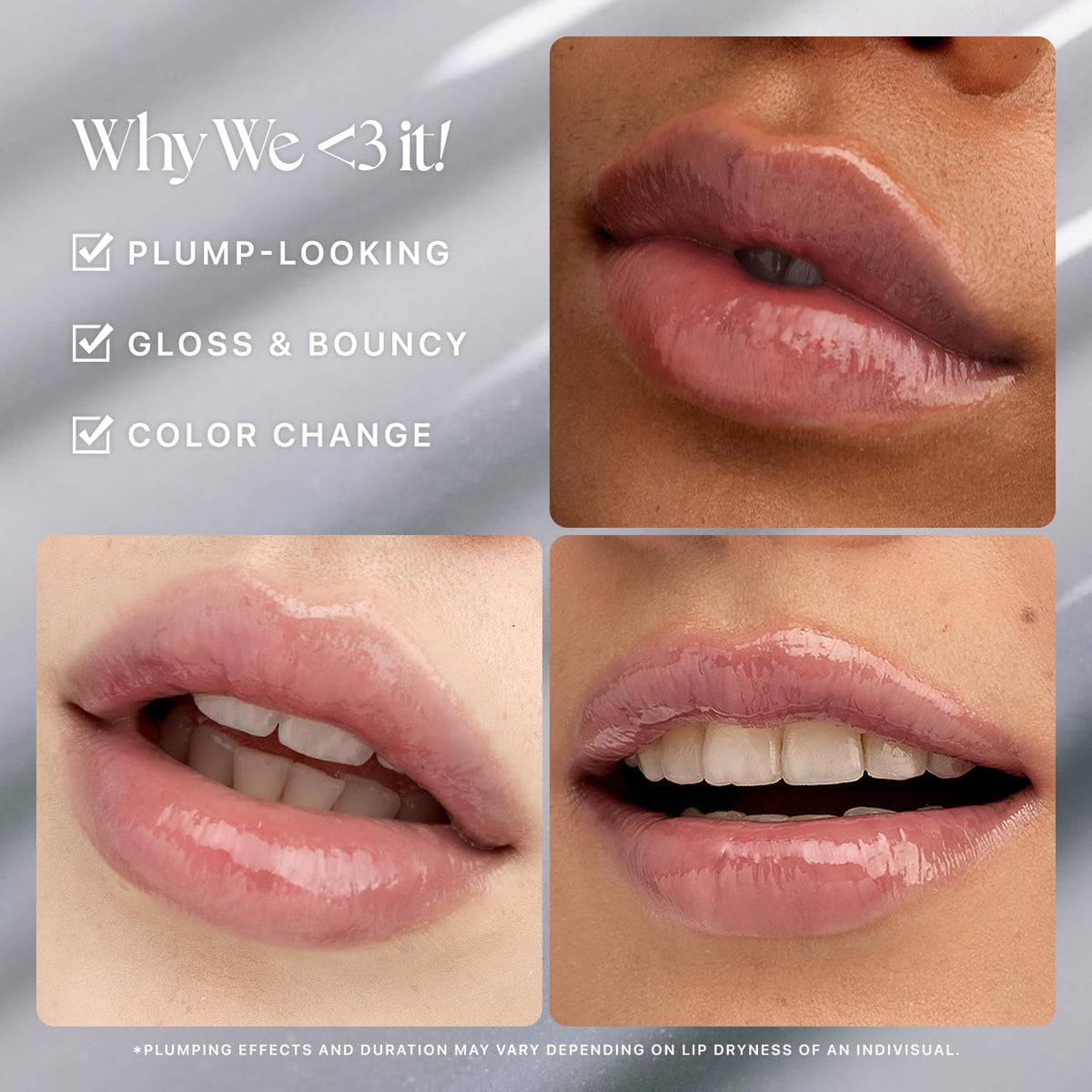 Nature Republic HONEY MELTING LIP PLUMPING (12 GRAY) SOFT LIP STICK Moody Plump Hydrating Gloss