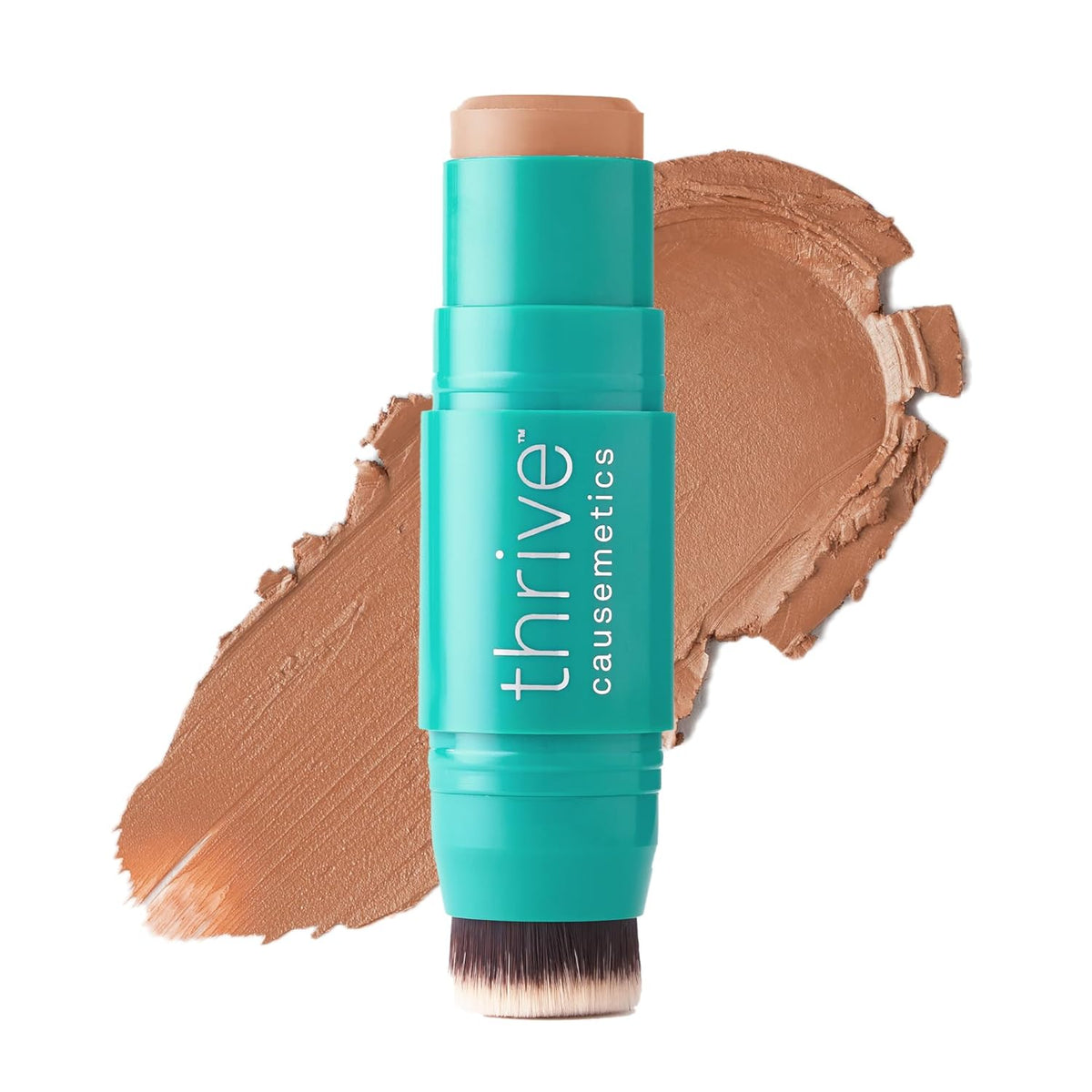 Thrive Causemetics Triple Threat Color Stick: Cream Bronzer & Contour Stick with Vitamin E, Evening