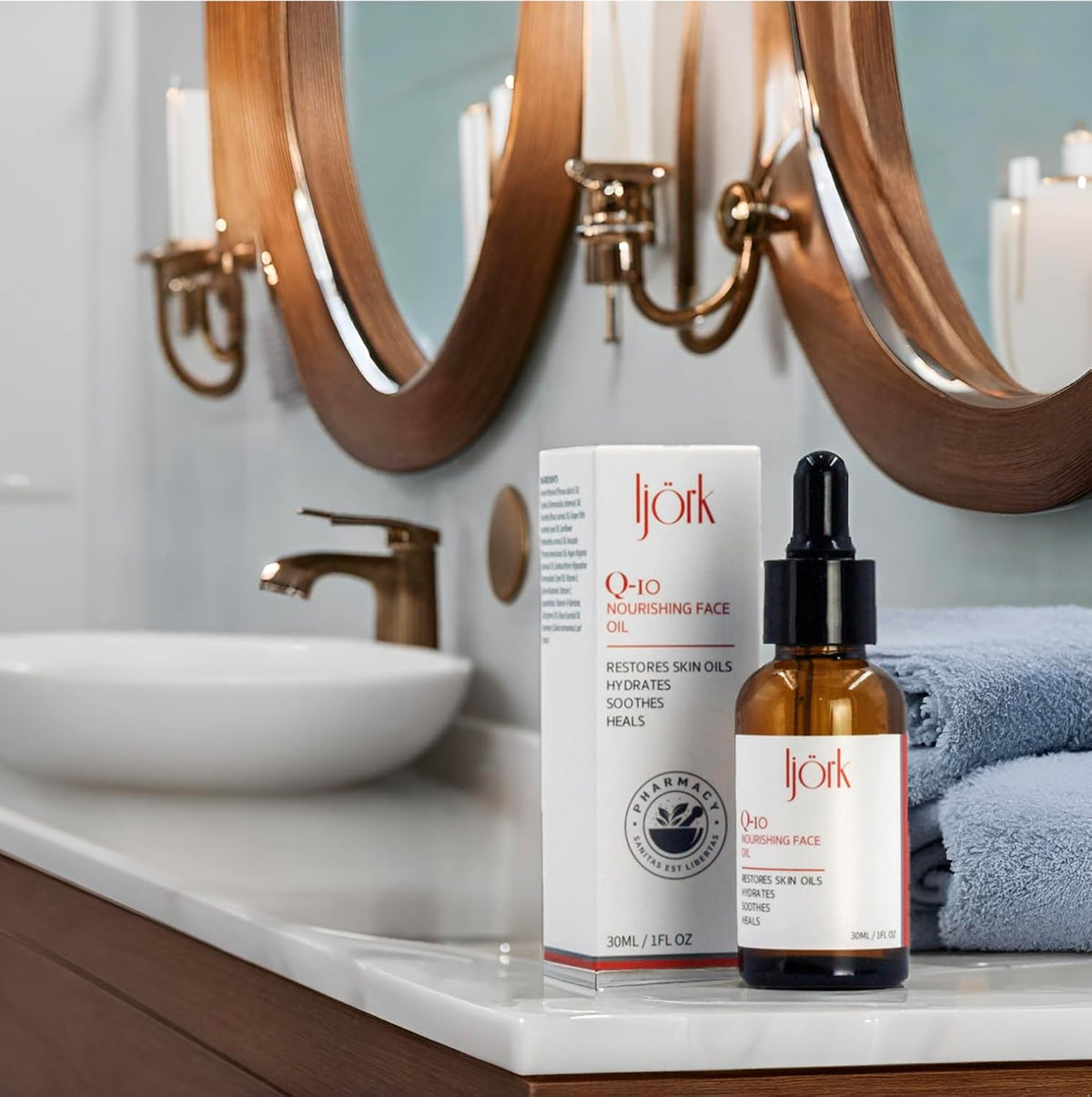 Q-10 Nourishing Face Oil | Potent Rejuvenating Oil Empowered With Vitamin A+C+E | Enhances the